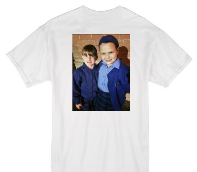 Custom Gildan 100% Cotton White T-Shirt