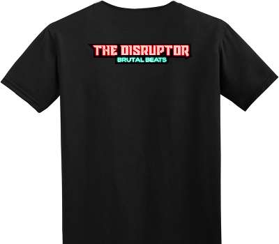 Custom Adult Soft Style 100% Cotton Black T-Shirt