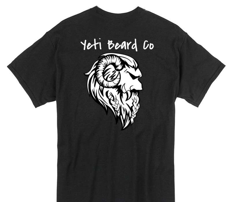 Custom Gildan 100% Cotton Black T-Shirt