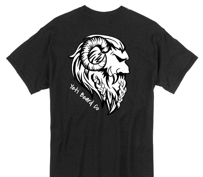 Custom Gildan 100% Cotton Black T-Shirt