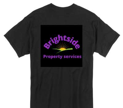 Custom Gildan 100% Cotton Black T-Shirt