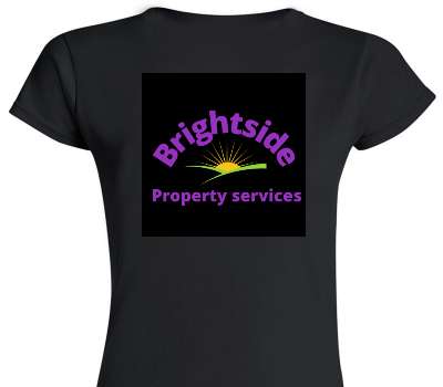 Custom Womens Soft Style 100% Cotton Black T-Shirt