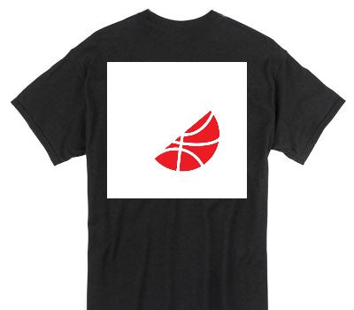 Custom Gildan 100% Cotton Black T-Shirt