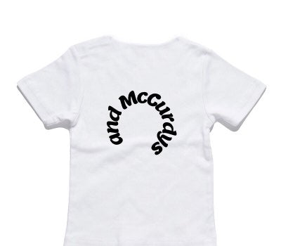 Custom AS Colour White Baby T-Shirt