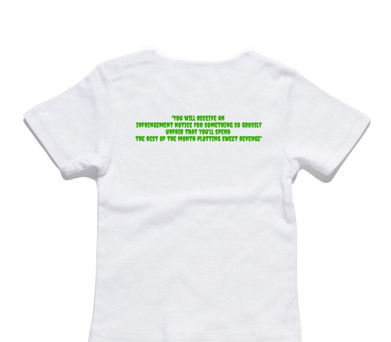 Custom AS Colour White Baby T-Shirt