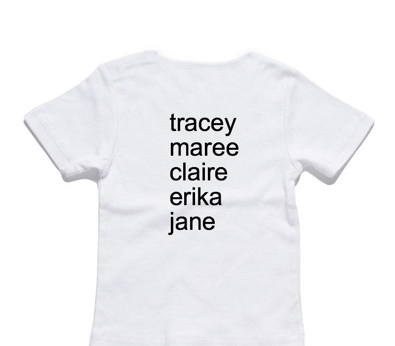 Custom AS Colour White Baby T-Shirt