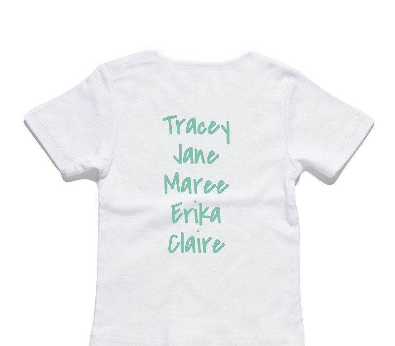 Custom AS Colour White Baby T-Shirt