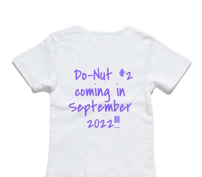 Custom AS Colour White Baby T-Shirt