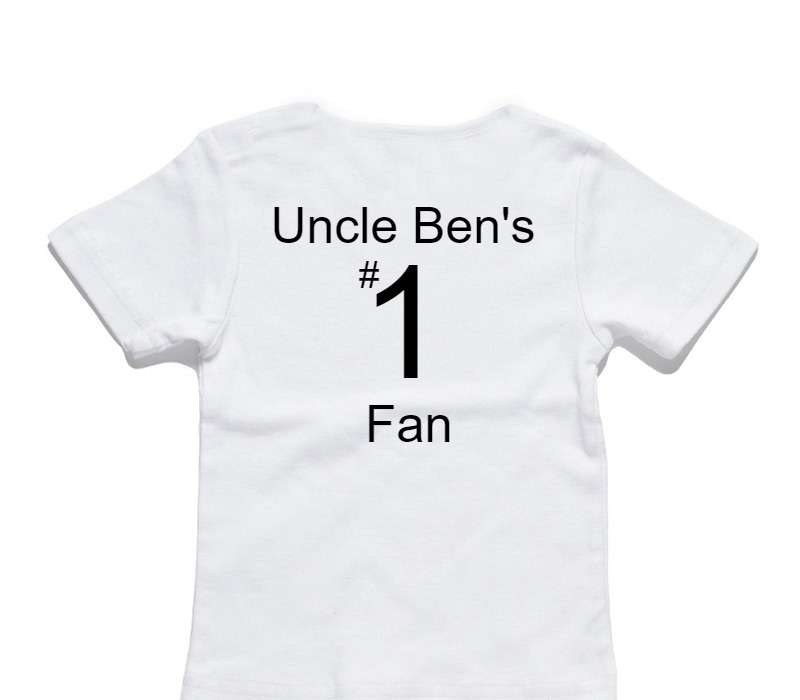 Custom AS Colour White Baby T-Shirt