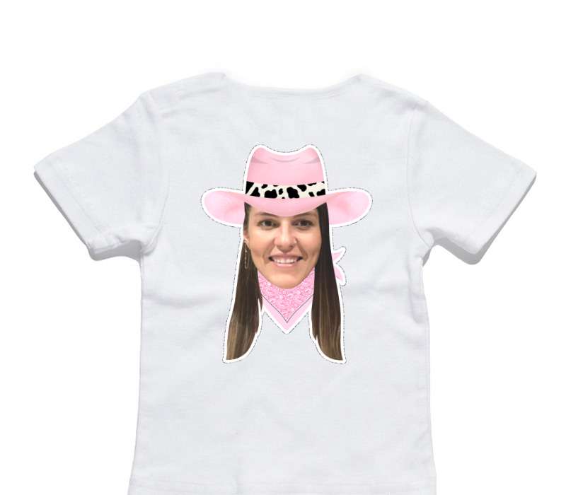 Custom AS Colour White Baby T-Shirt