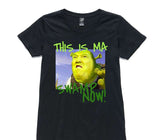 Custom Womens AS Colour 100% Cotton Black T-Shirt