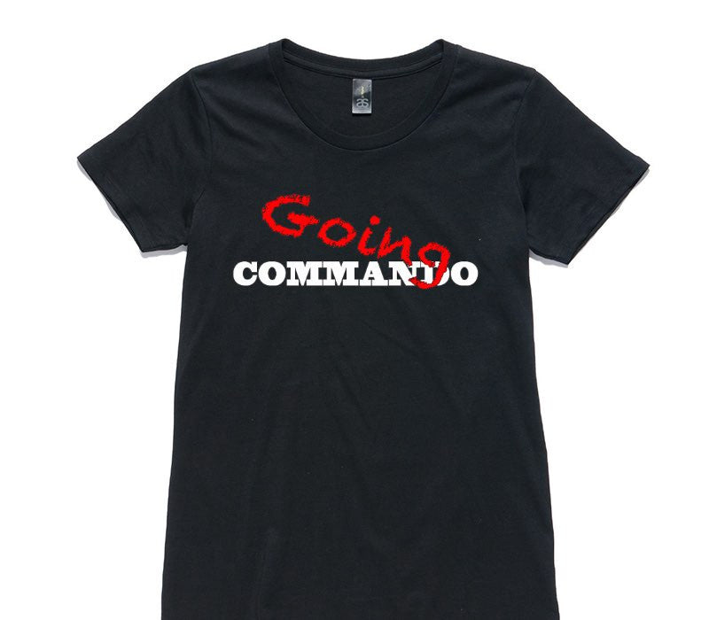 Custom Womens AS Colour 100% Cotton Black T-Shirt