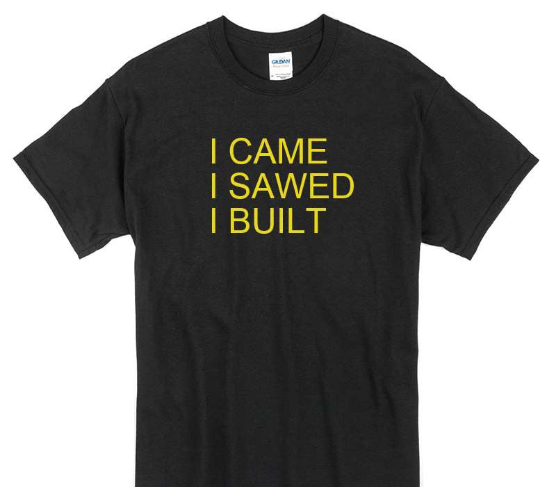 Custom Gildan 100% Cotton Black T-Shirt