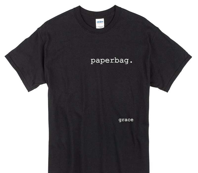 Custom Gildan 100% Cotton Black T-Shirt