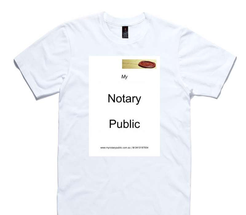 Custom AS Colour 100% Cotton White T-Shirt