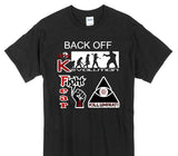 Custom Gildan 100% Cotton Black T-Shirt