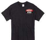 Custom Gildan 100% Cotton Black T-Shirt