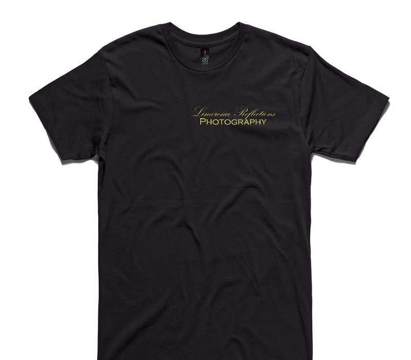 Custom AS Colour 100% Cotton Black T-Shirt