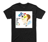 Custom AS Colour 100% Cotton Black T-Shirt