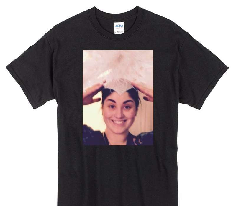 Custom Gildan 100% Cotton Black T-Shirt