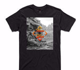 Custom AS Colour 100% Cotton Black T-Shirt