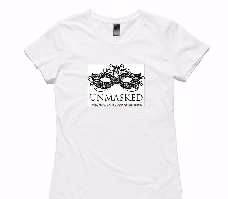 Custom Womens AS Colour 100% Cotton White T-Shirt