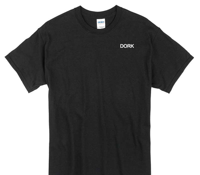 Custom Gildan 100% Cotton Black T-Shirt