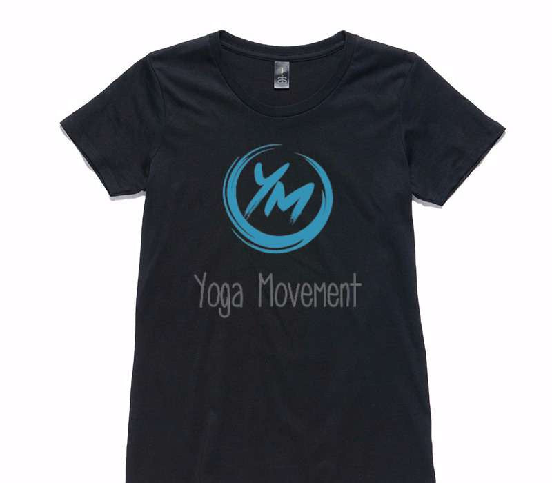 Custom Womens AS Colour 100% Cotton Black T-Shirt