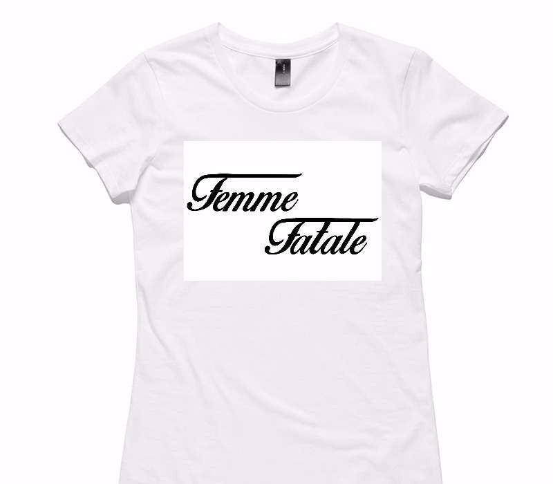 Custom Womens AS Colour 100% Cotton White T-Shirt