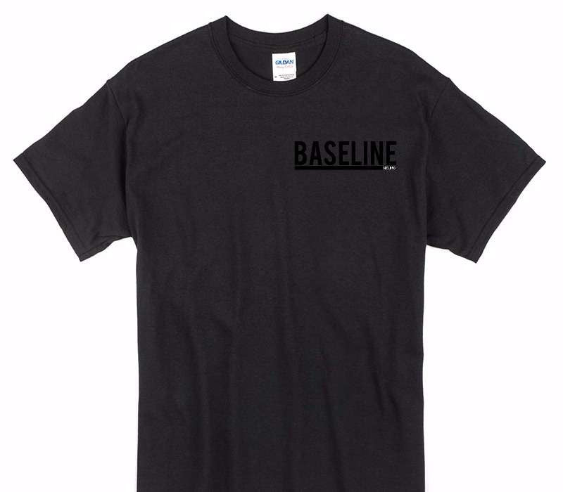 Custom Gildan 100% Cotton Black T-Shirt
