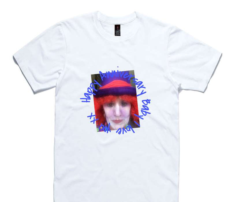 Custom AS Colour 100% Cotton White T-Shirt