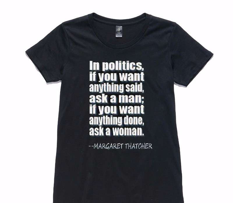 Custom Womens AS Colour 100% Cotton Black T-Shirt