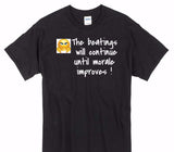 Custom Gildan 100% Cotton Black T-Shirt