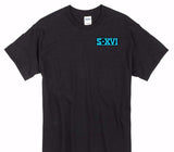 Custom Gildan 100% Cotton Black T-Shirt