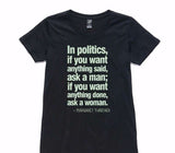 Custom Womens AS Colour 100% Cotton Black T-Shirt