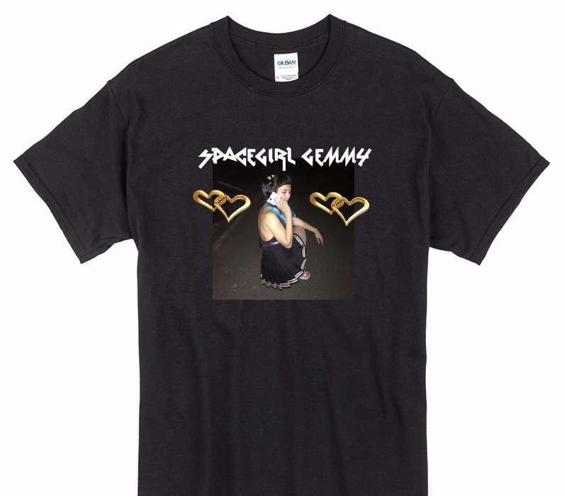 Custom Gildan 100% Cotton Black T-Shirt