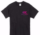 Custom Gildan 100% Cotton Black T-Shirt