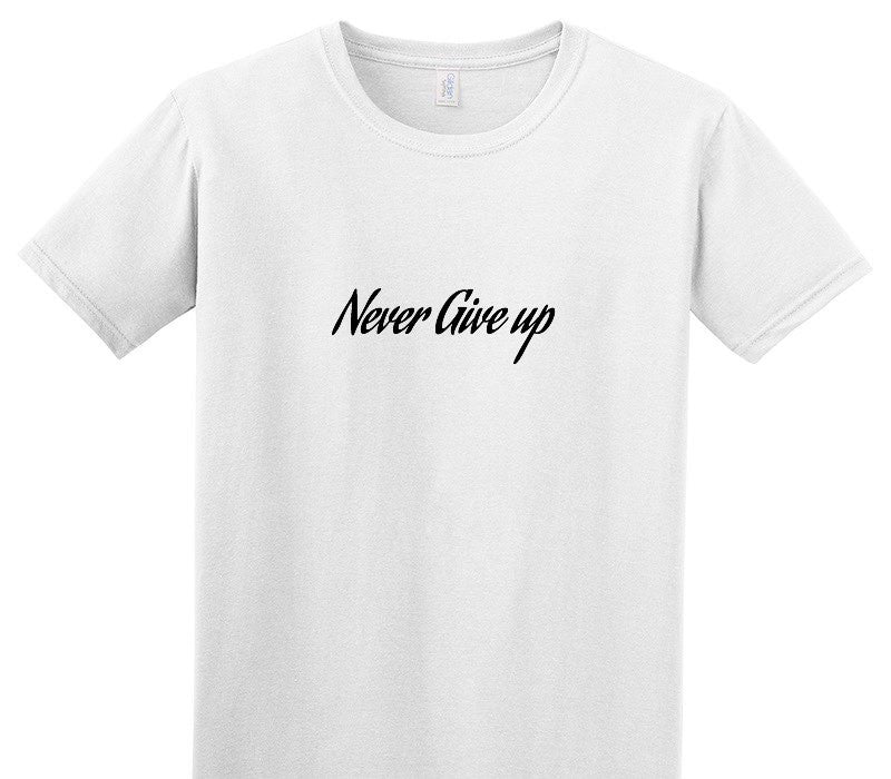 Custom Adult Soft Style 100% Cotton White T-Shirt