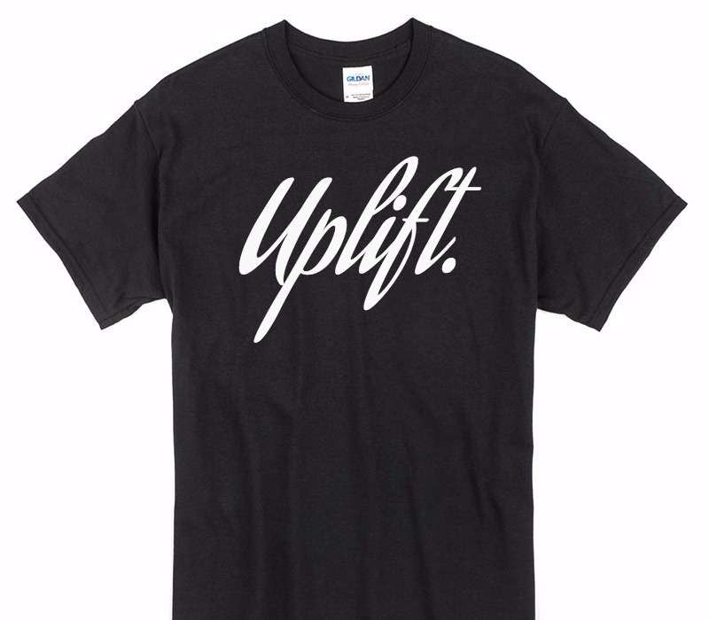 Custom Gildan 100% Cotton Black T-Shirt