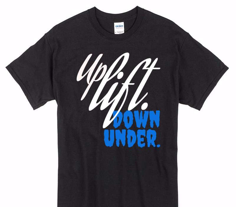 Custom Gildan 100% Cotton Black T-Shirt