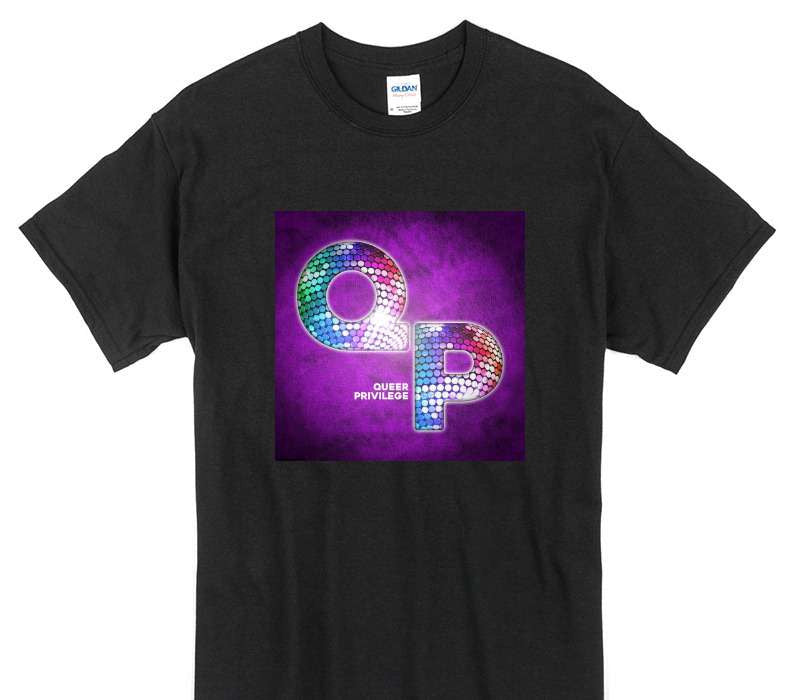Custom Gildan 100% Cotton Black T-Shirt