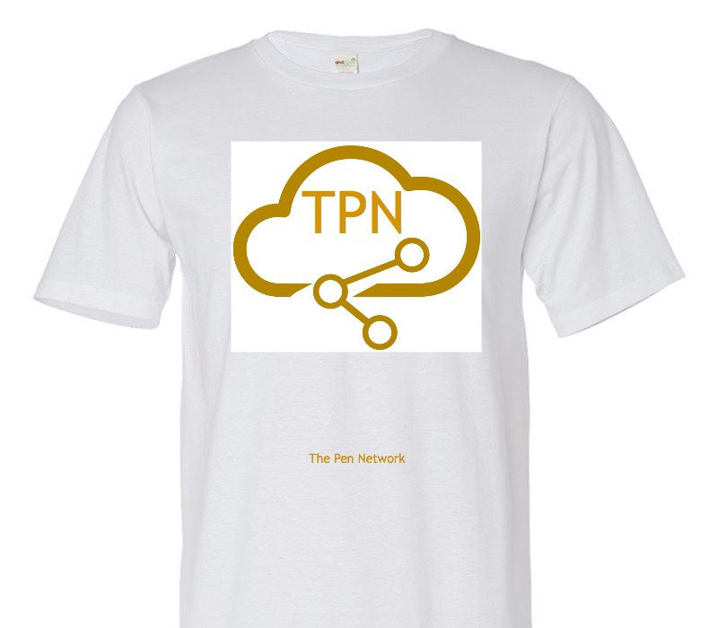 Custom Adult 100% Organic Cotton White T-Shirt