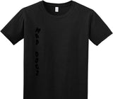 Custom Adult Soft Style 100% Cotton Black T-Shirt