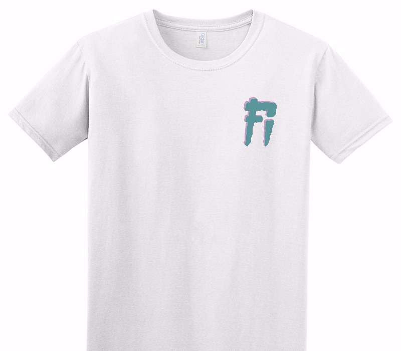 Custom Adult Soft Style 100% Cotton White T-Shirt