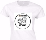Custom Womens Soft Style 100% Cotton White T-Shirt