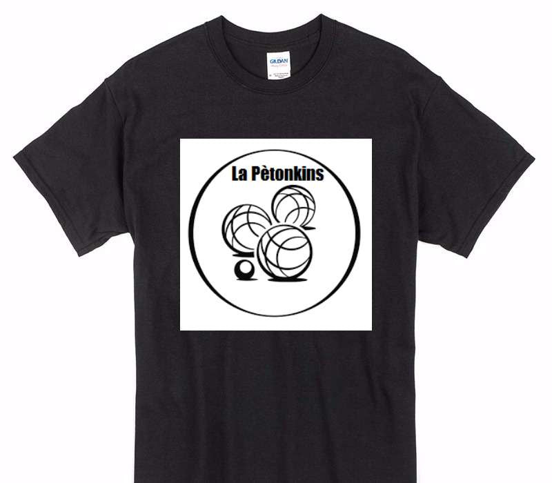 Custom Gildan 100% Cotton Black T-Shirt