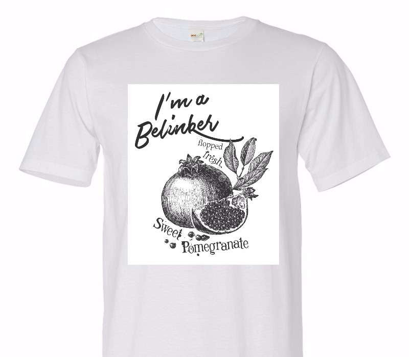 Custom Adult 100% Organic Cotton White T-Shirt