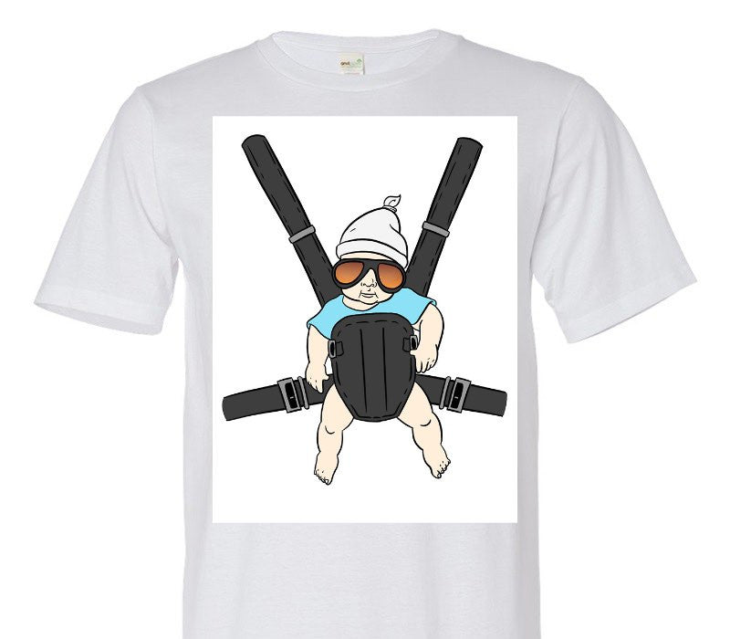 Custom Adult 100% Organic Cotton White T-Shirt