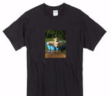 Custom Gildan 100% Cotton Black T-Shirt