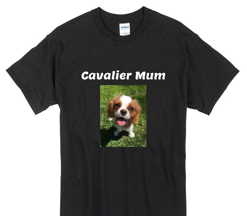 Custom Gildan 100% Cotton Black T-Shirt